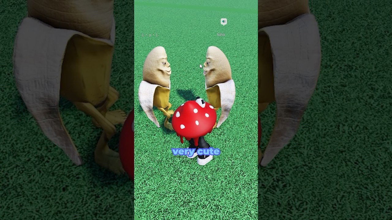 Bananas get freaky in Roblox Mic Up #robloxmoments