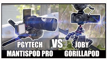 PGYTECH MantisPod Pro vs Joby Gorillapod