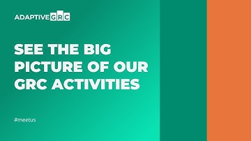 AdaptiveGRC Introduction
