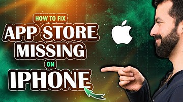 How to fix app store missing on Iphone (2025)