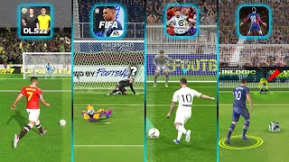 DLS 22 vs eFOOTBALL 2023 vs FIFA 22 vs SOCCER CUP 22 - Realistic Penalty screenshot 1