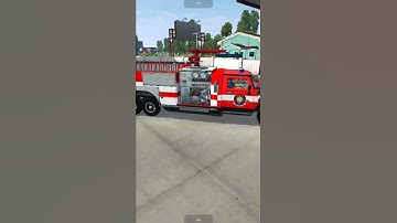 mod rescue fire || bussid mod || bus simulator indonesia #shorts #short #mod #bussid mod
