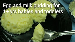 Egg pudding for babies - Baby food recipes - Baby food ideas - Baby food
