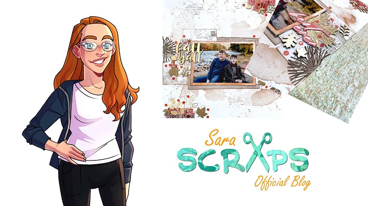 12X12 Scrapbook Process- Fall Yall (Spiegelmom Scr...