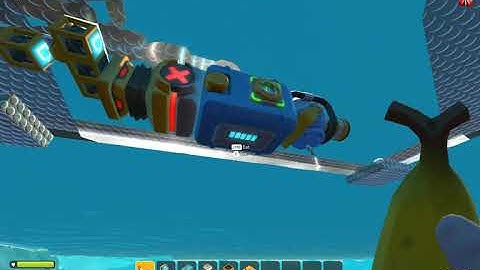 Scrap Mechanic Survival | Mod/Script - Water Cannon Jetski - One File Change