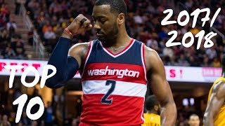 John Wall TOP 10 plays 2017\/2018 NBA season