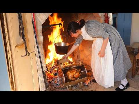 Easter Dinner 200 Years Ago Cake Roast Duck 1825 Potato Salad