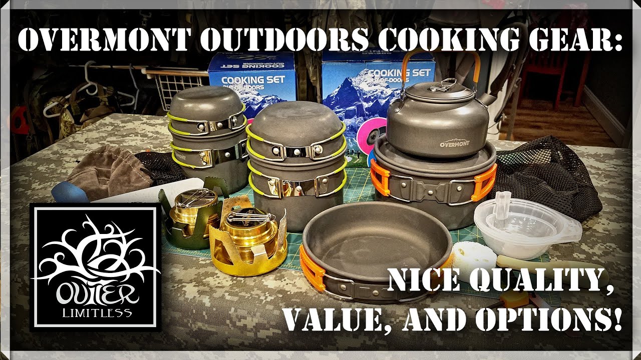 Overmont Outdoors Cooking Gear: Nice Quality, Value, and Options!