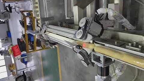 Automatic sausage packing line