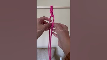 Macrame Pattern and Knot Tutorial for Beginner and Intermediate