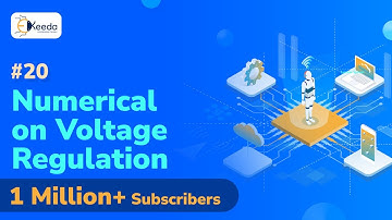 Numerical On Voltage Regulation - Single Phase Transformer - Electrical Machines 2