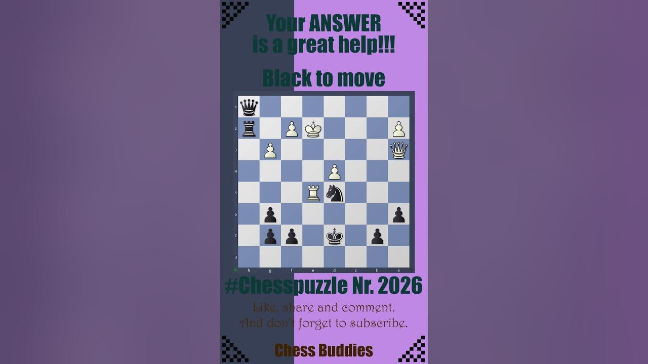Chess Puzzle 2026 chesspuzzle chessseries chesspuzzleseries chess 