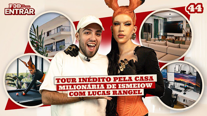 POD ENTRAR: Tour inédito pela casa milionária de Ismael (Ismeiow) com Lucas Rangel