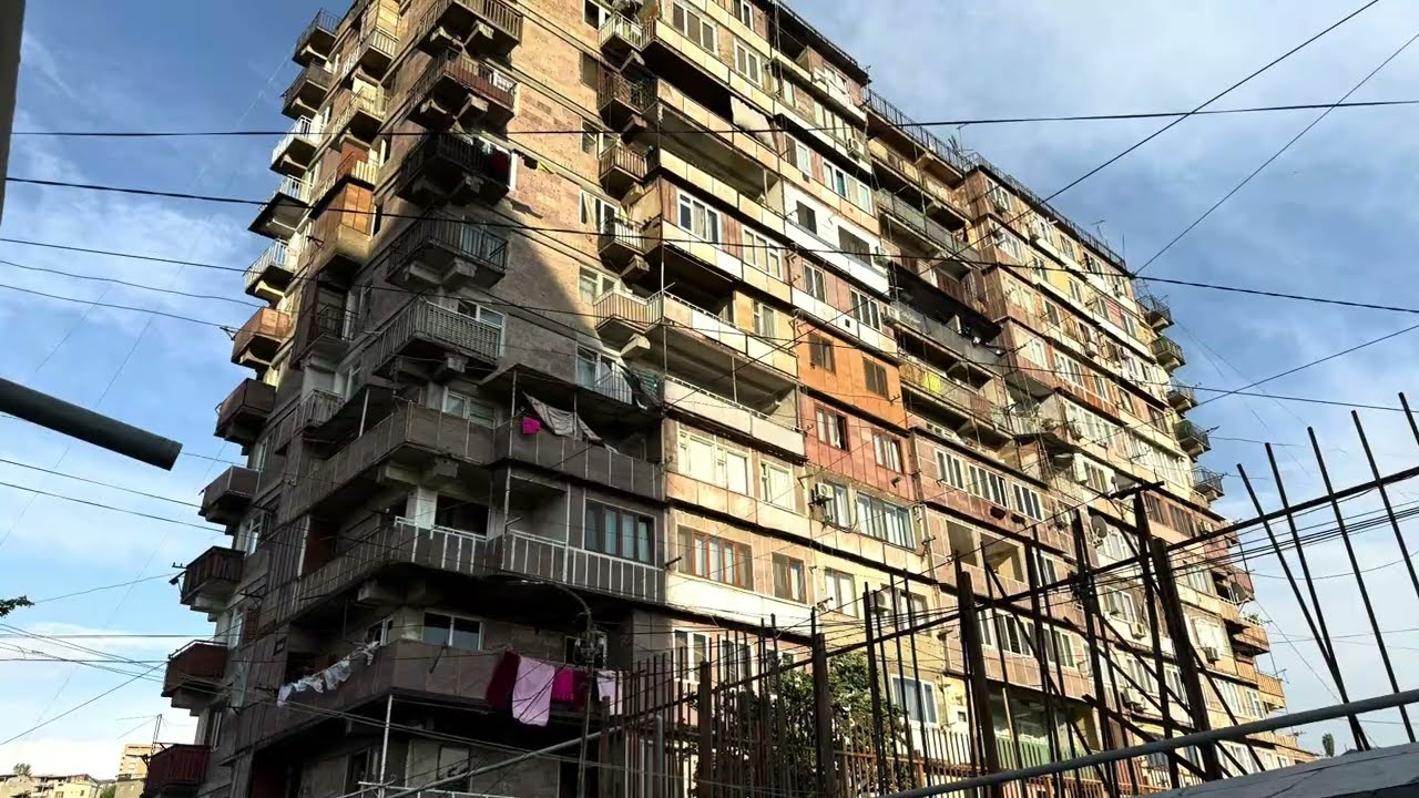1970s Soviet MLZ elevators (1 original, 1 replaced) - Yerevan, Armenia