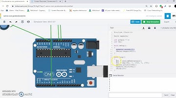 potenziometro con servomotore