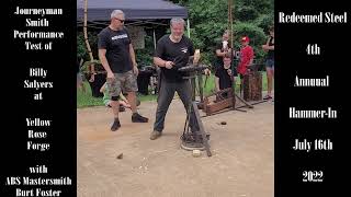 Billy Salyers - ABS Journeyman Smith Performance Test