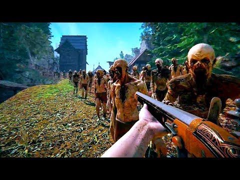 THE BLACK MASSES - Official Gameplay Trailer (New Open World Zombie Game 2019)