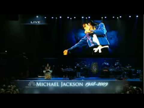 Michael Jackson Funeral Memorial part 3 Queen Latifah Lionel Richie Say Goodbye