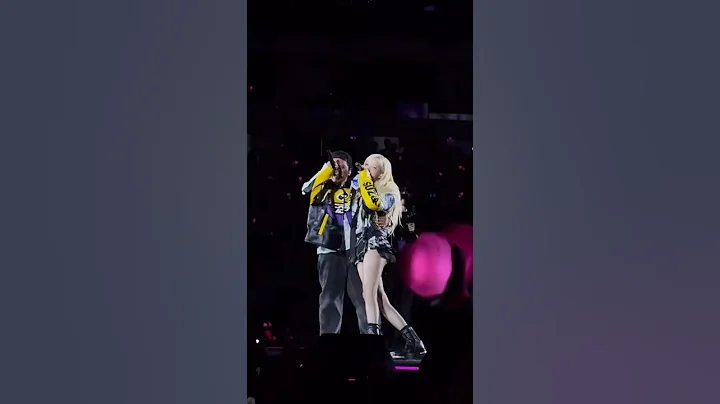Rose and Bruno Mars "APT" performance in LA#blackpink #rose #brunomars #shorts#apt