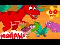 Baby Dinosaurs EVERYWHERE! ・ 1 HOUR of My Magic Pet Morphle Cartoons for Kids!