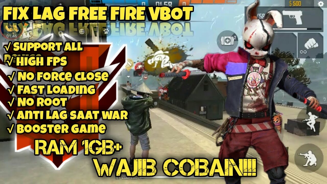 Config Anti Lag Free Fire Vbot 2020 Dijamin Fix Lag Youtube
