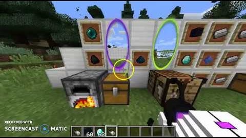 Minecraft Mod Review: Portal Gun Mod (1.12.2)