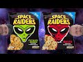 SPACE RAIDERS POTATO SHAPES! Comparing the flavours of Iceland&#39;s exclusive potato snack!