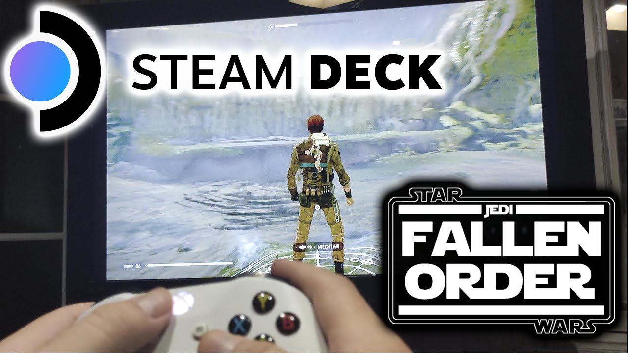 Star Wars Jedi Fallen Order en Steam Deck, modo dock - YouTube