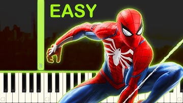 Marvel´s Spider-Man - EASY Piano Tutorial