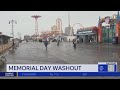 Memorial Day weekend washout