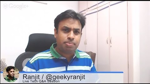 #47 Live Tech Q&A Session with Geekyranjit - 1 July, 2014