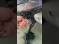 Motorcycle Side Stand Spring Installation Trick! Easy One-Side Fixed Spring Mounting Hack!