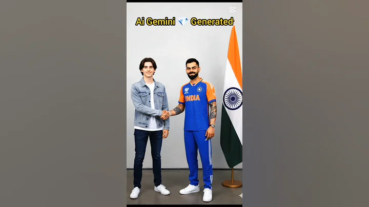 AI Image with Virat Kohli | Full Prompt Description | #gemini #viratkohli #indian #pakistan #shorts