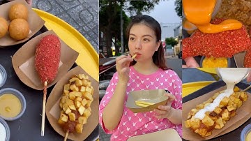 Đi ăn Hotdog Gà rán thèm quá tính mang luôn xe về?. Món ngon mỗi ngày p110 | KIM KHÁNH NÈ Vitaminkk