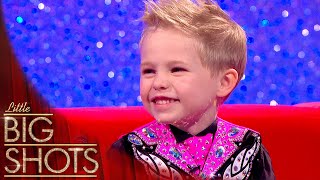 Dancing Trophy Magnet Oscar!  | Little Big Shots