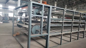 multi layer drying line for the paper pulp molding egg tray making machine