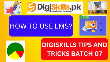 How to use digiskills learning management system| how to use LMS digiskills  | DigiSkills batch 7