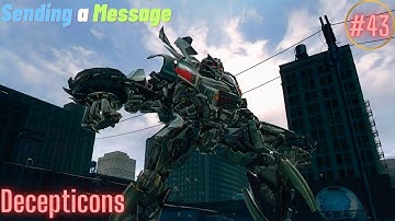 Transformers: Revenge of The Fallen | 100% Completion | Part 43 | Platinum | (Sideways)