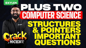 Plus Two Computer Science | Structures And Pointers Important Questions - Crack NCERT