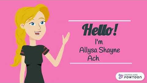 Creative way to introduce yourself in Online Class - Animation