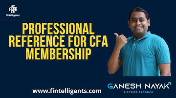 Professional reference for CFA membership | CFA Exam | WhatsApp +91 9819137880  #cfa #cfalevel1