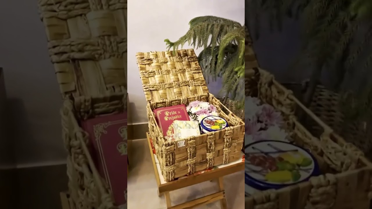 Discover the Versatility and Style of our Wicker Utility Basket with Lid