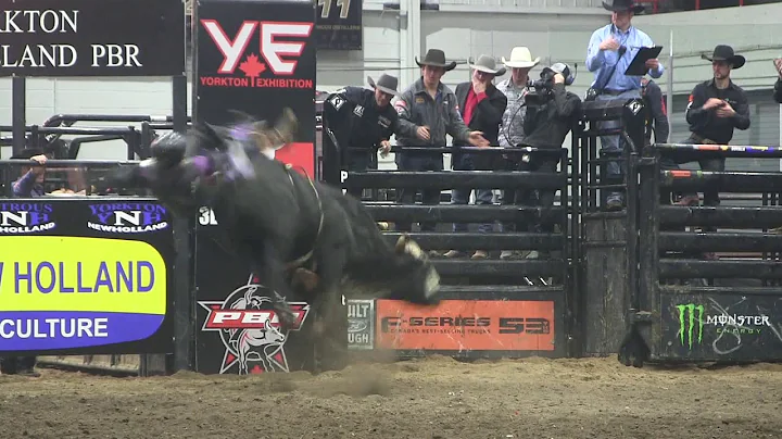 Kache Moosman rides Kubota's Summer Warrior for 85...