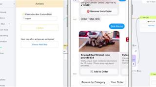 How a restaurant bot can upsell food with a chatbot