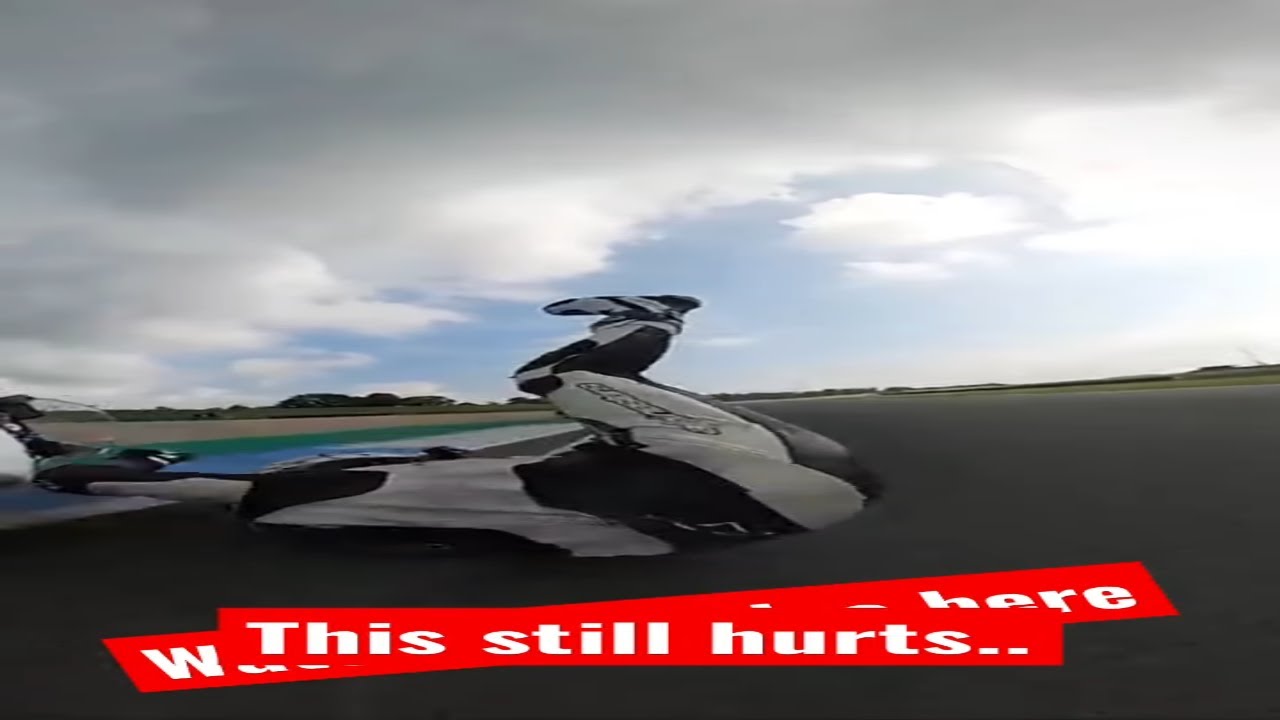 Big Motorcycle crash at HIGH speed