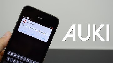 iOS 7 Jailbreak: Auki - Messaging The Way It Should Be on iOS 7