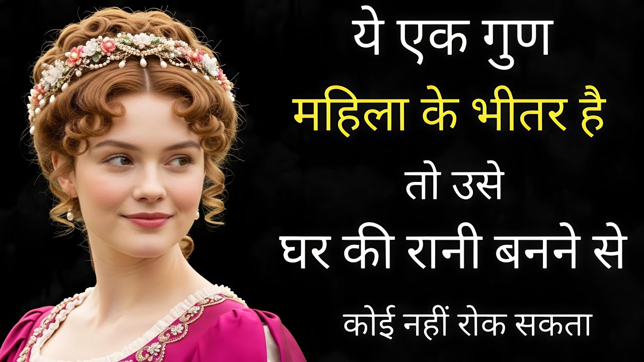 वो एक गुण जो एक औरत को घर की रानी बना देता है | one quality which makes a woman queen of the house