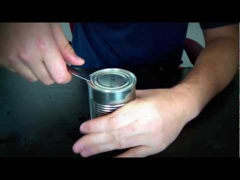 How to Open a Can The Russian Way!