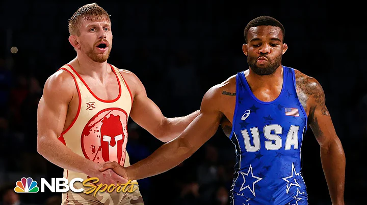 Kyle Dake SHOCKS Jordan Burroughs at Olympic wrest...
