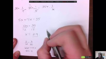 7.5 applicaitons of rational expressions